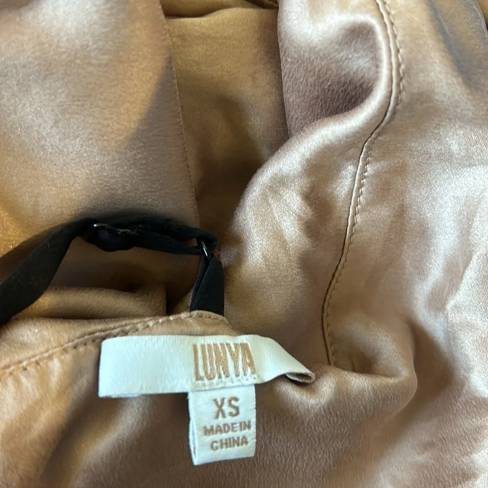 Lunya washable bias silk slip dress size XS - Picture 15 of 15